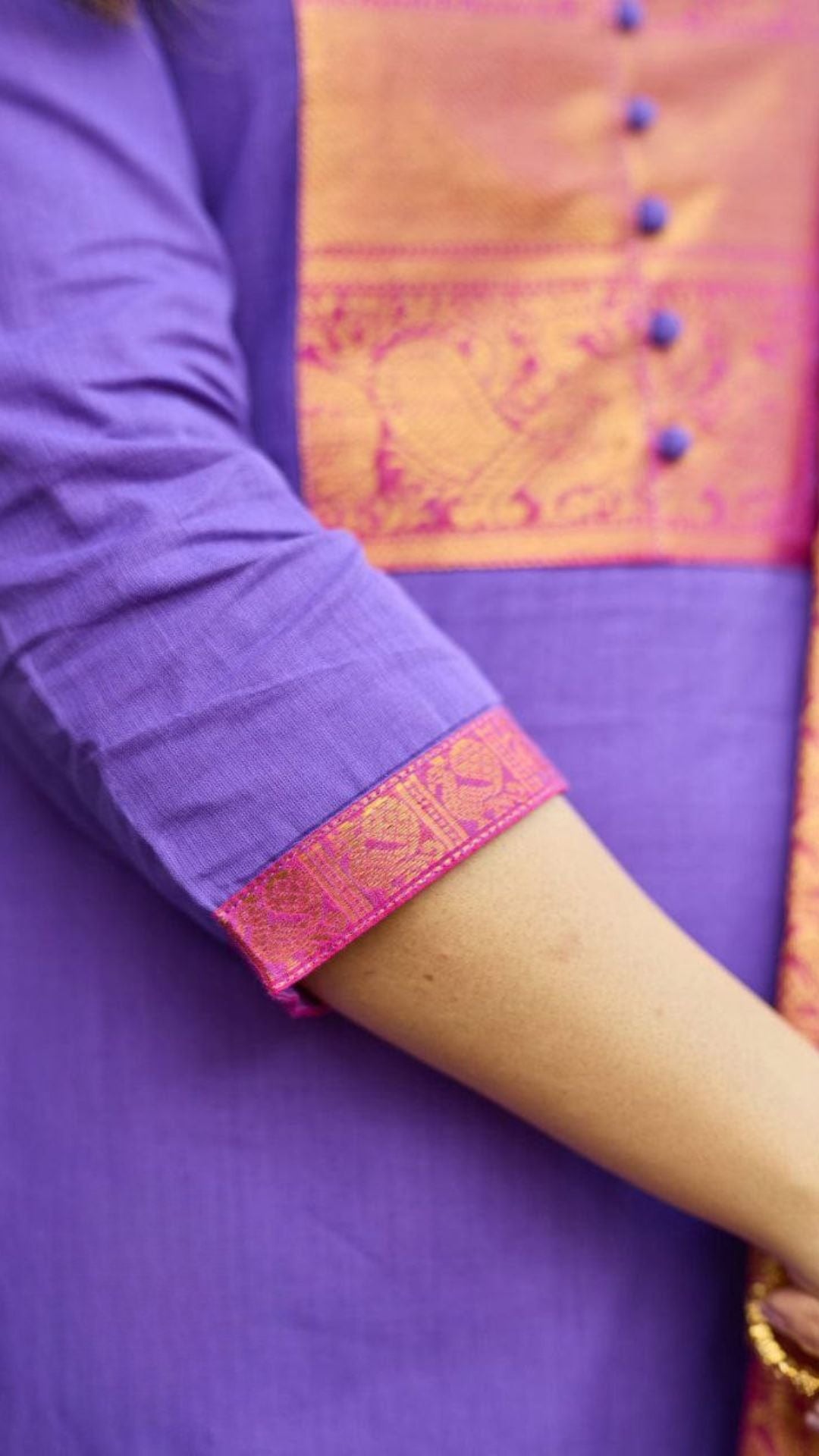 Royal Banarasi Suit Set with Zari Dupatta