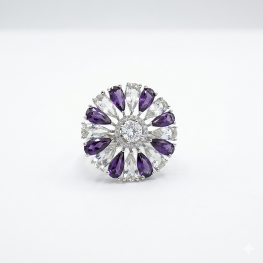 Manifest Love Peace Astrology Inspired Ring