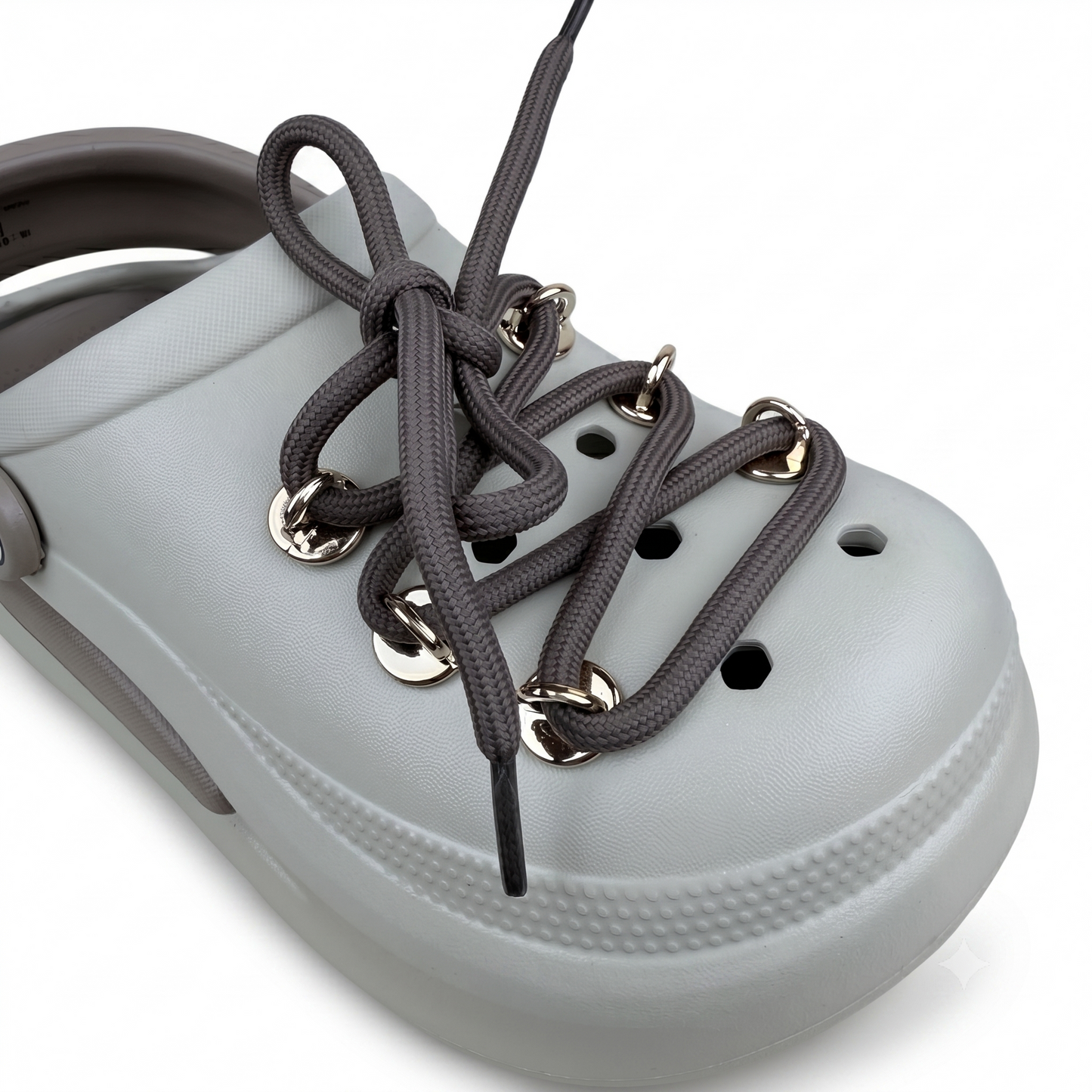 Women Magnett Chunky Lace-Up Clogs