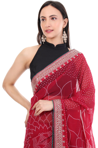 Banarashe Pure Fancy Satin Silk Saree Banarashe Collection