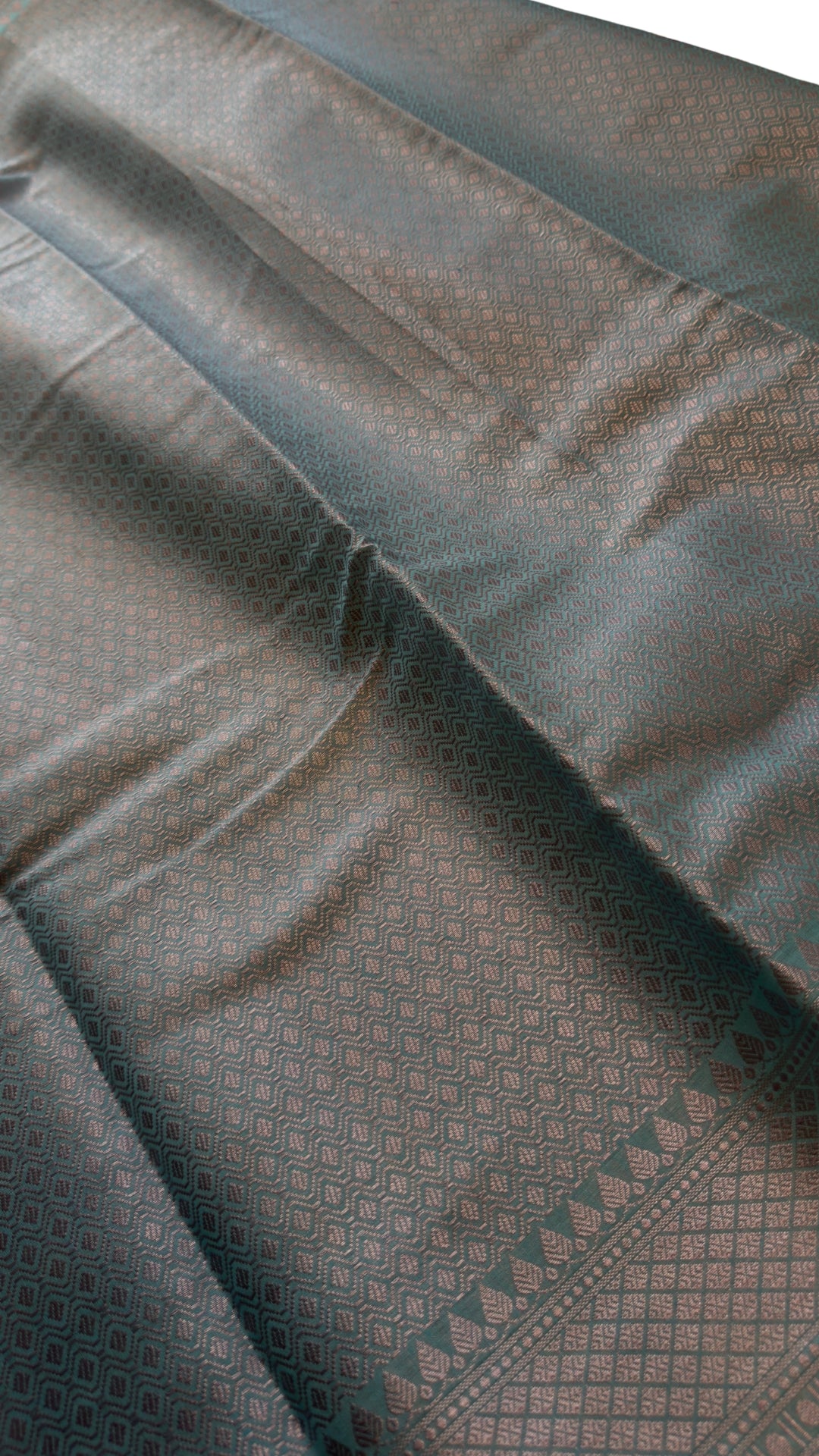 Blue Meenakari Banarasi Organza Saree