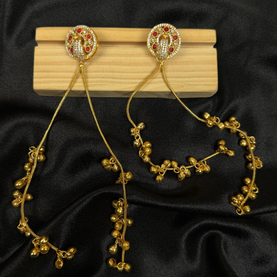 Traditional Peacock Earrings