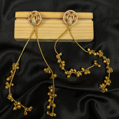 Traditional Peacock Earrings