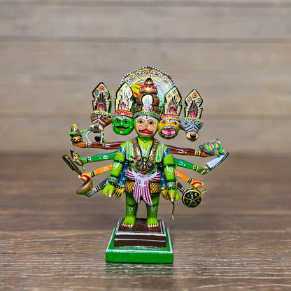 Wooden Handicraft Panchmukhi Hanuman