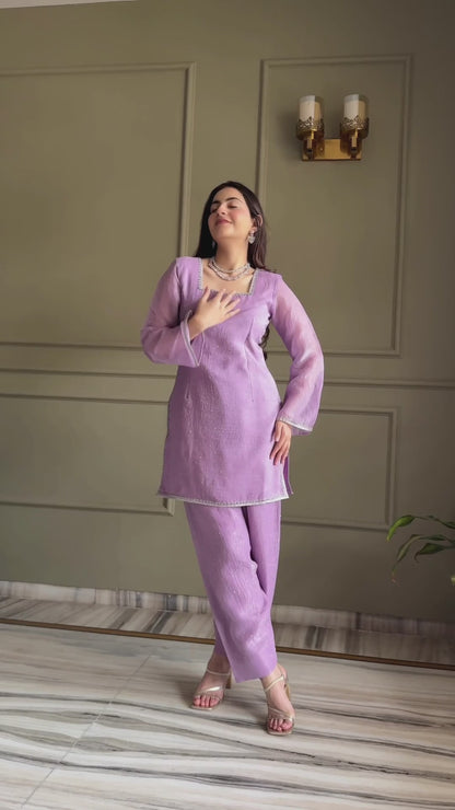 Special Crunchy Silk Farshi Salwar Suit Set
